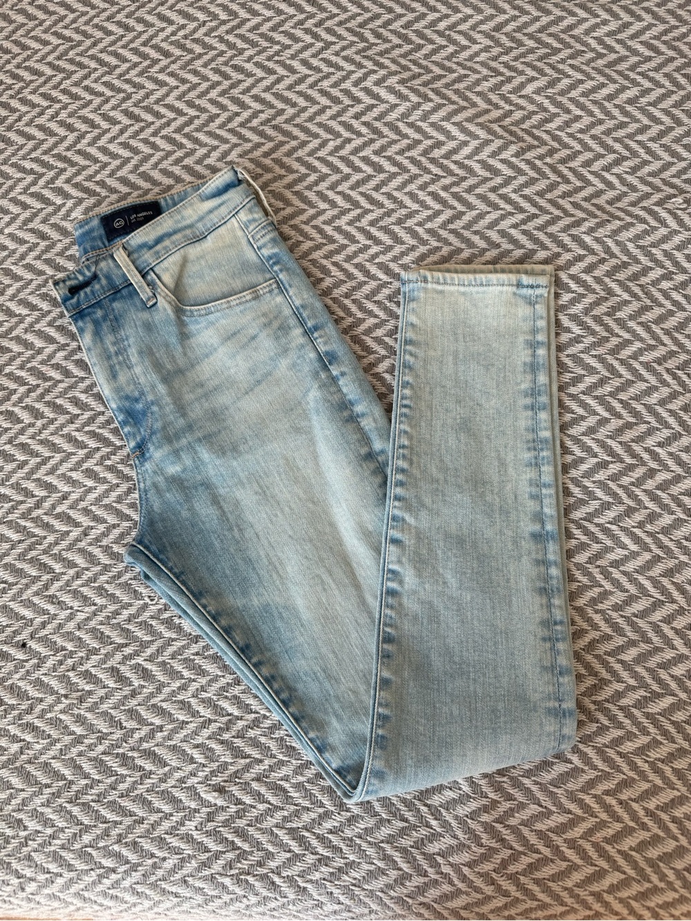 AG Adriano Goldschmied Light Blue Skinny Jeans